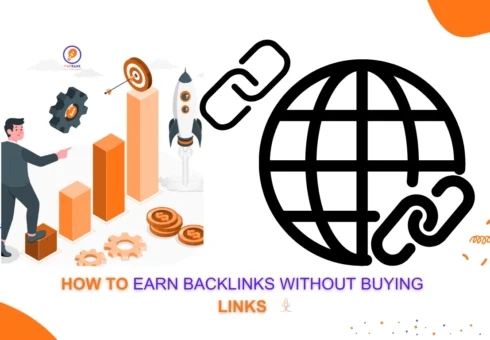 Diagram showing a content asset attracting editorial backlinks through research, outreach, and mentions instead of paid links
